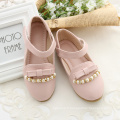 2017 Enfants Filles Princesse Chaussures Enfants Perles De Mariage Robe De Soirée Chaussures